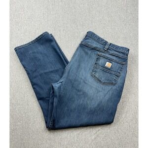 Carhartt Rugged Flex Relaxed Fit Jeans Men's 46x30 Denim Pants 102804 BD2804-M‎